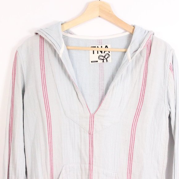 *TNA Deep VNeck Striped Long Sleeve - Picture 4 of 6